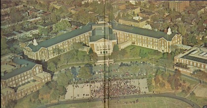 aerial view of McKinley Tech High School